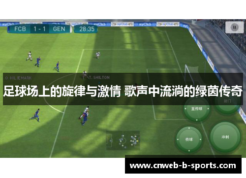 足球场上的旋律与激情 歌声中流淌的绿茵传奇